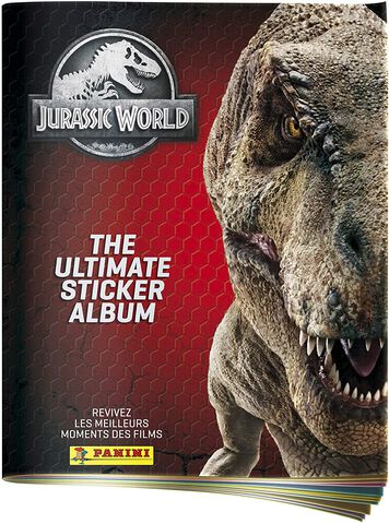 Carte Panini - Jurassic World - Album +  Portes Cartes
